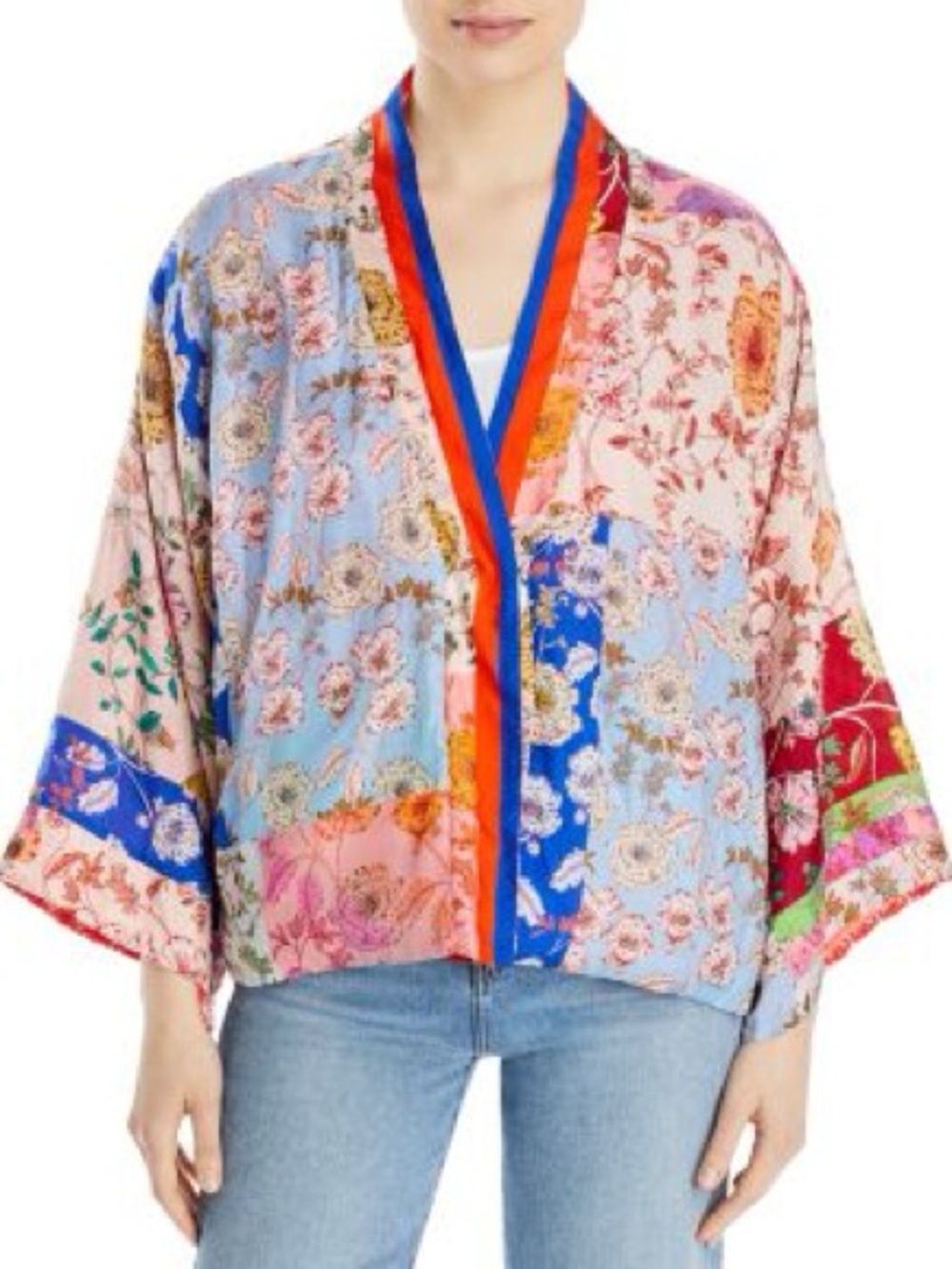 Johnny Was Patchwork Cosmo Nana Kimono